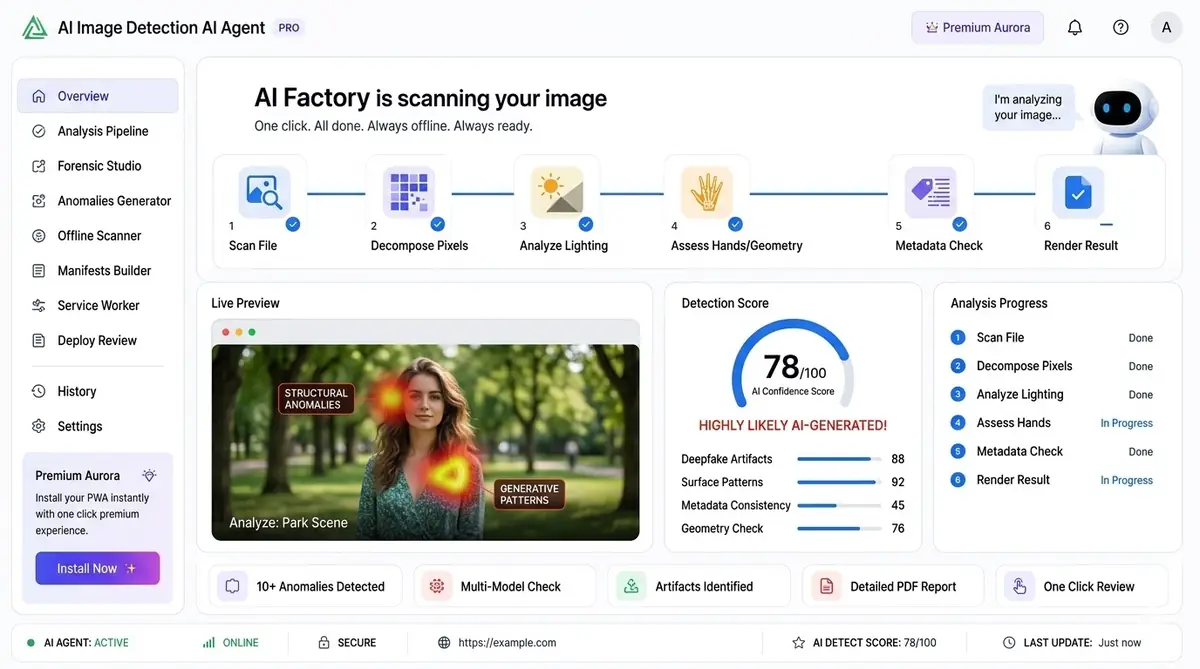 AI JSON minifier dashboard — example of the AI JSON minifier dashboard software